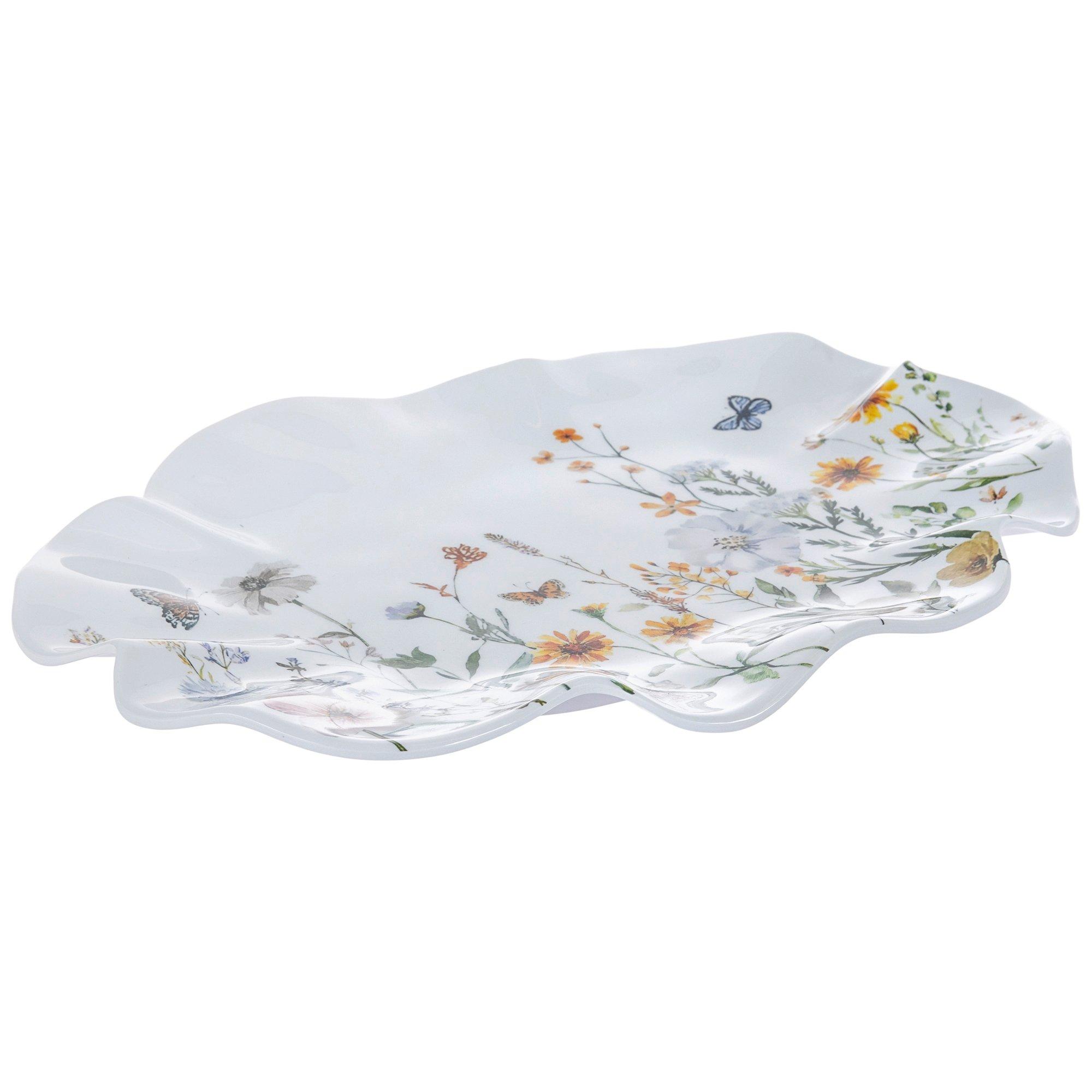 Wildflowers Wavy Oval Platter | Hobby Lobby | 2635621