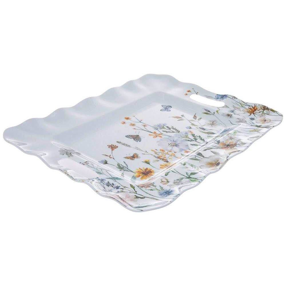 Wildflowers Wavy Serving Tray | Hobby Lobby | 2635639