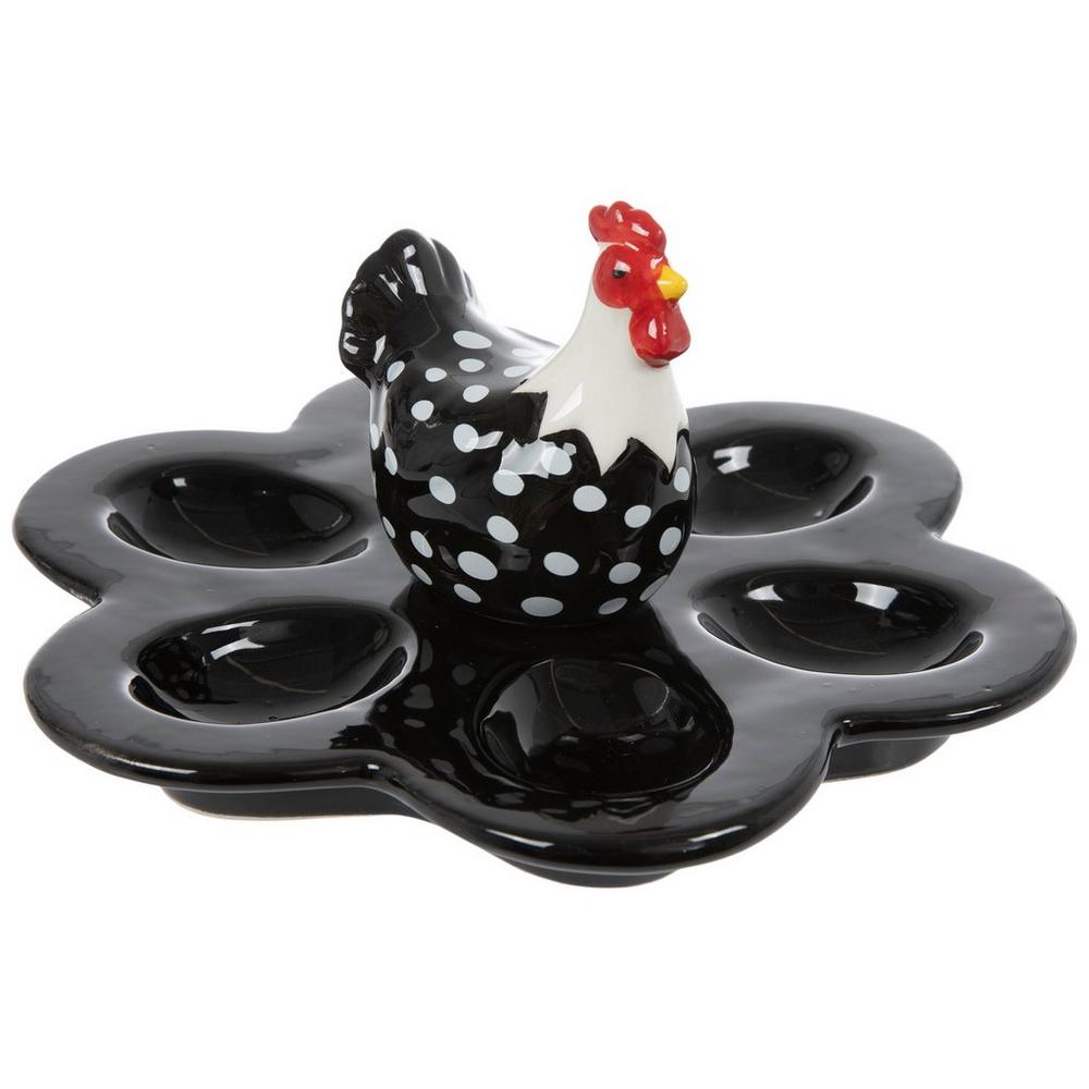 Polka Dot Chicken Deviled Egg Dish