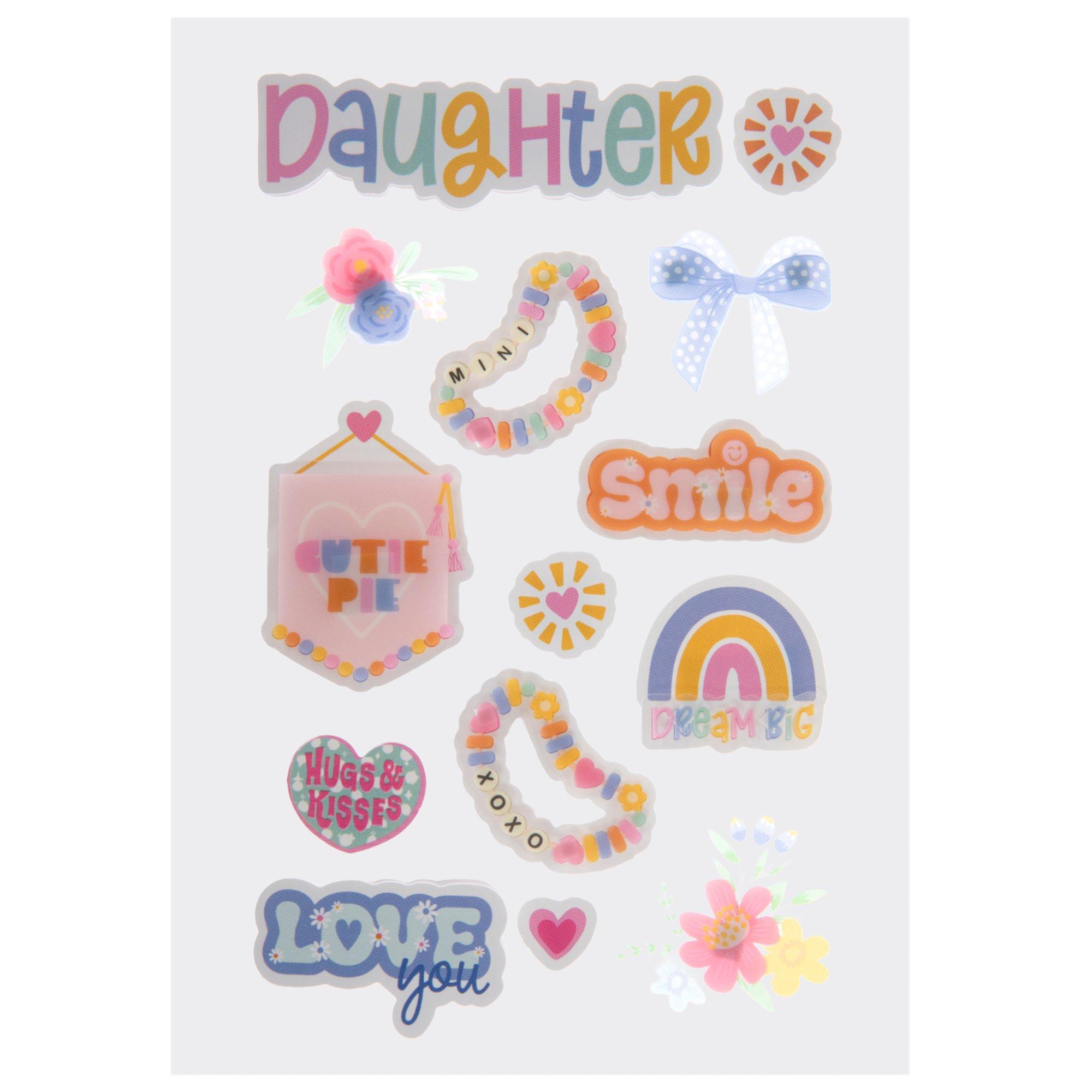 Daughter 3D Stickers | Hobby Lobby | 2636231