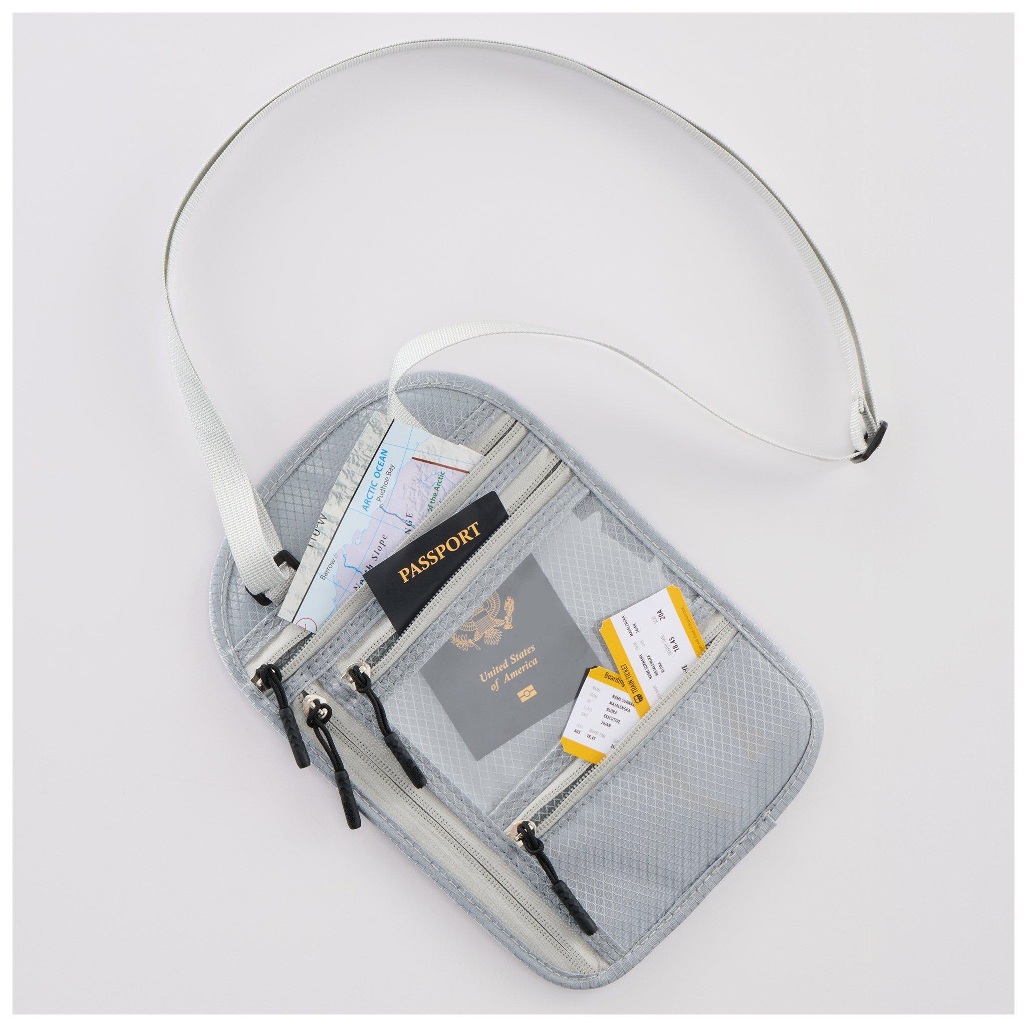 Gray Neck Wallet Passport Holder | Hobby Lobby | 2636710