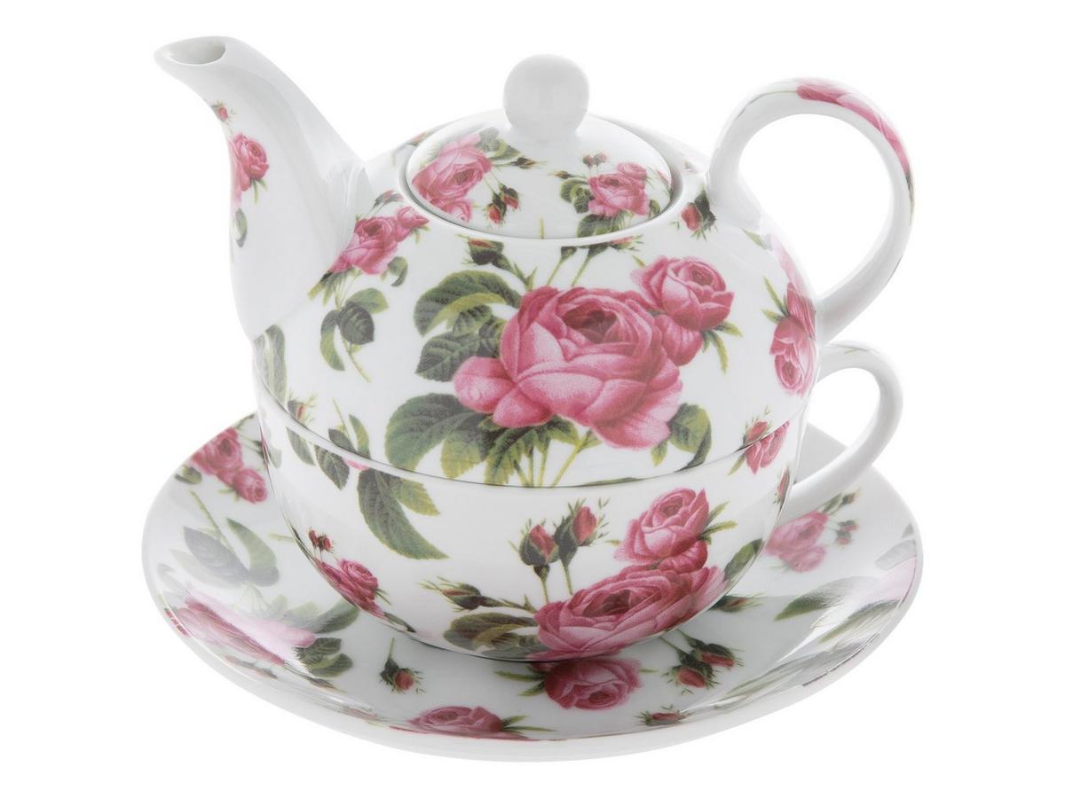 Pink Rose Chintz Tea For One Set | Hobby Lobby | 2637163