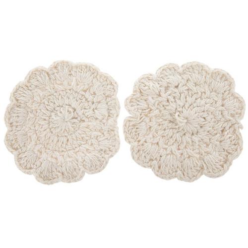 White - Crochet Coasters