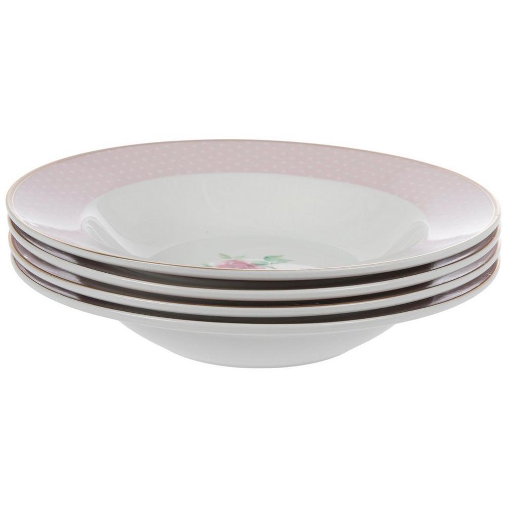 Pink & White Polka Dot Flower Soup Bowls | Hobby Lobby | 2637718