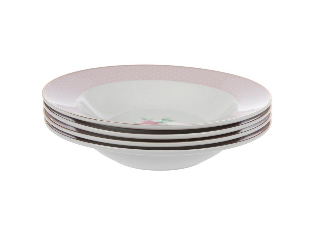 バーレイ ポルカドット & ローズ polka dot & rose ボウル Pink & White Polka Dot Flower Soup Bowls | Hobby Lobby | 2637718