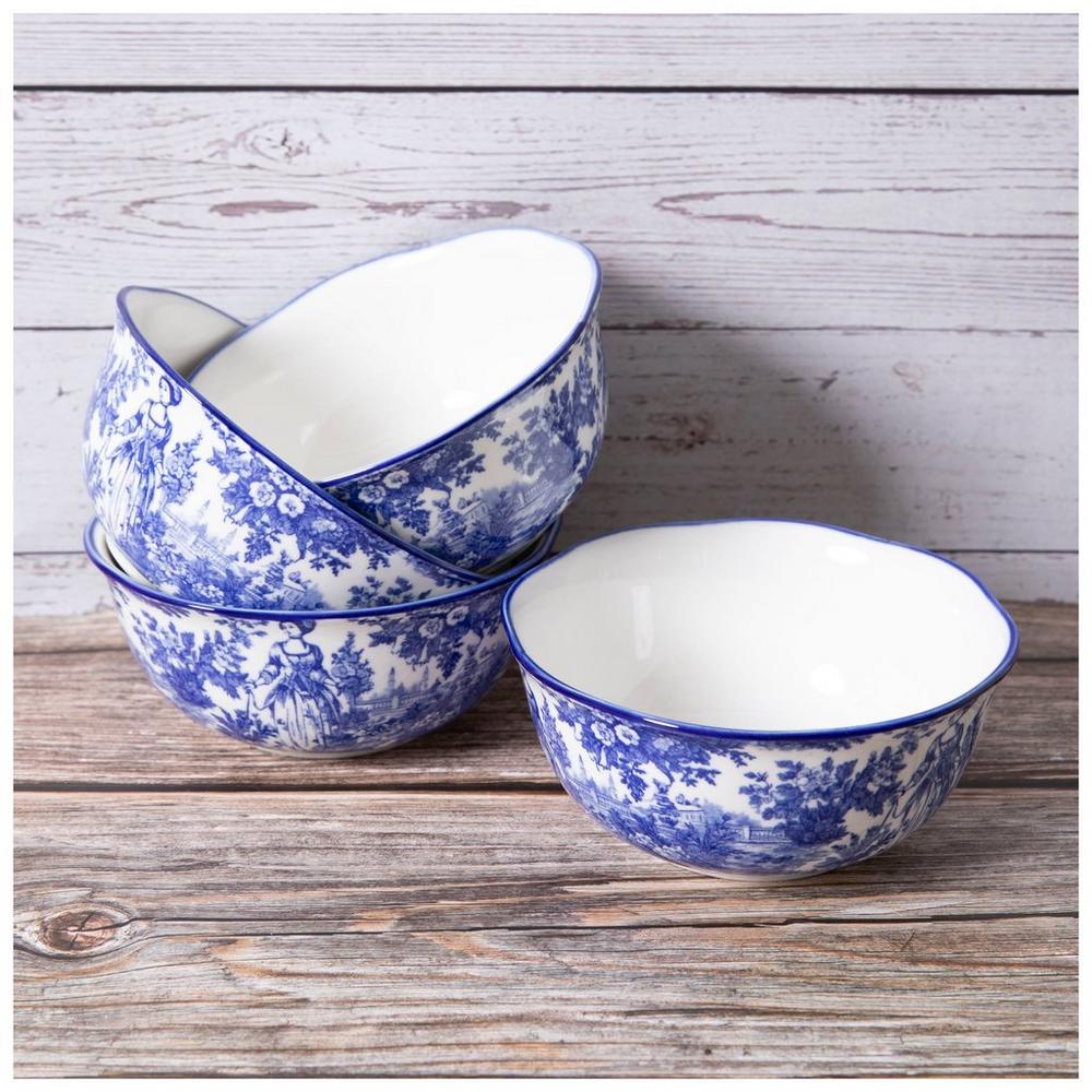 Blue Toile Cereal Bowl | Hobby Lobby | 2637775