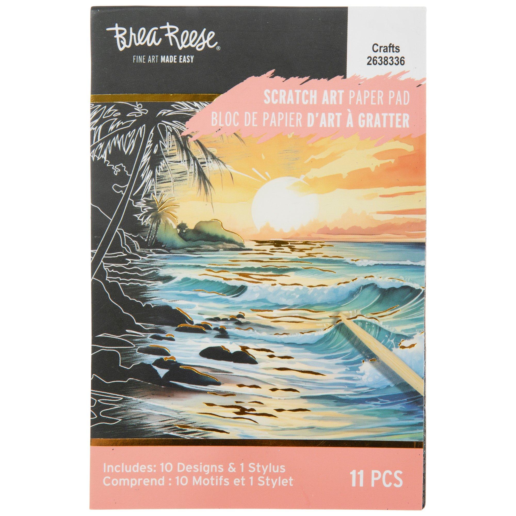 Beach Bum Mini Scratch Art Paper Pad | Hobby Lobby | 2638336