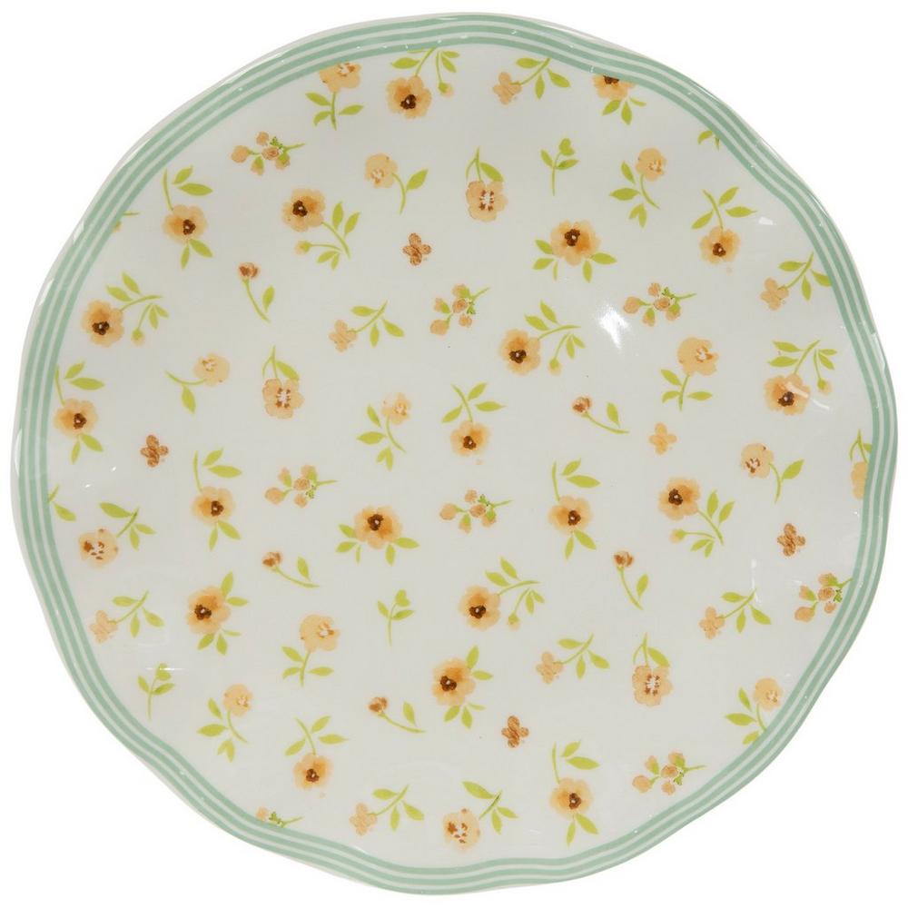 Ditsy Floral Ceramic Plate