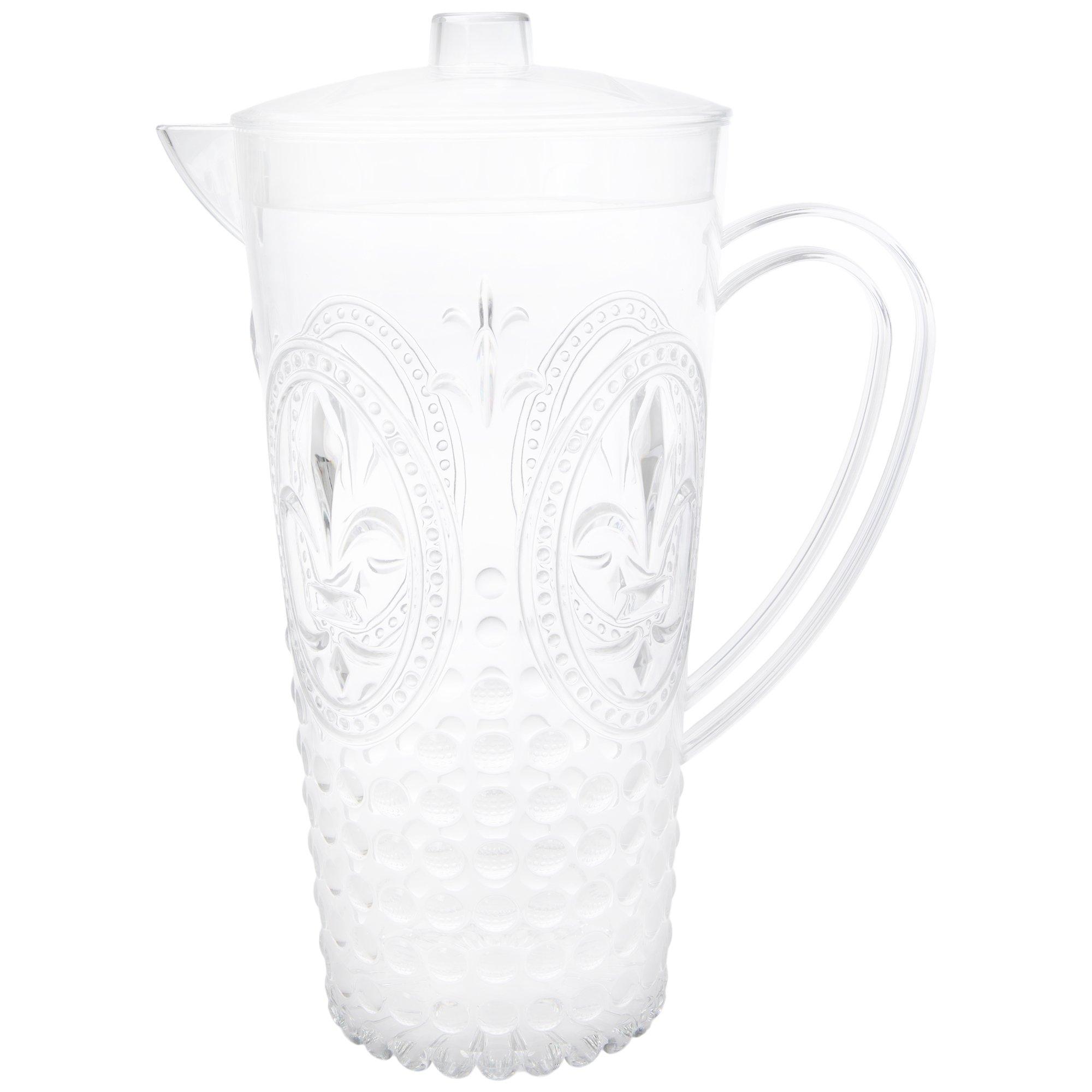 Fleur De Lys Embossed Pitcher | Hobby Lobby | 2639953