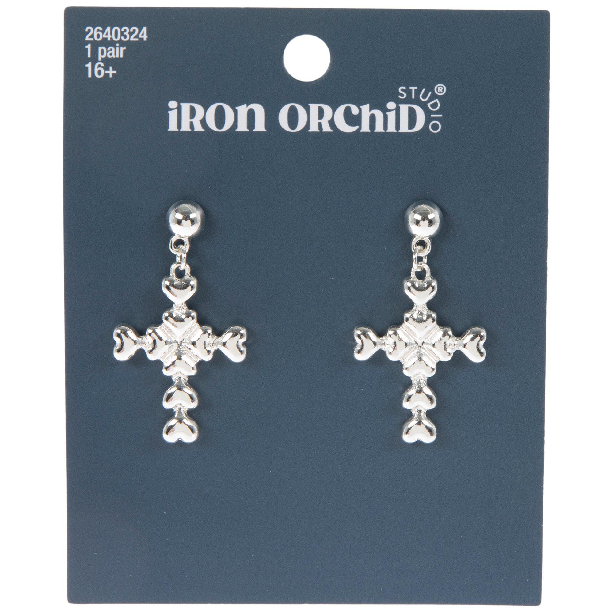 Heart Cross Earrings | Hobby Lobby | 2640324