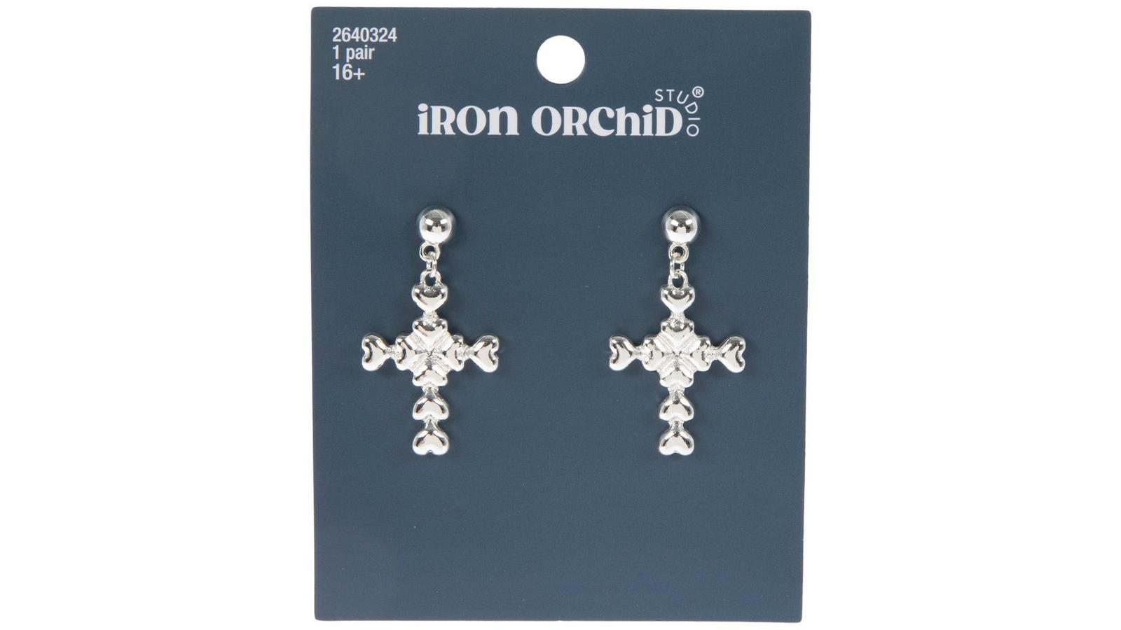 Heart Cross Earrings | Hobby Lobby | 2640324