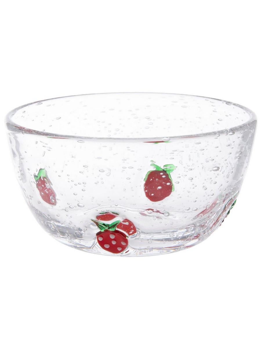 Mini Strawberry Icon Glass Bowl | Hobby Lobby