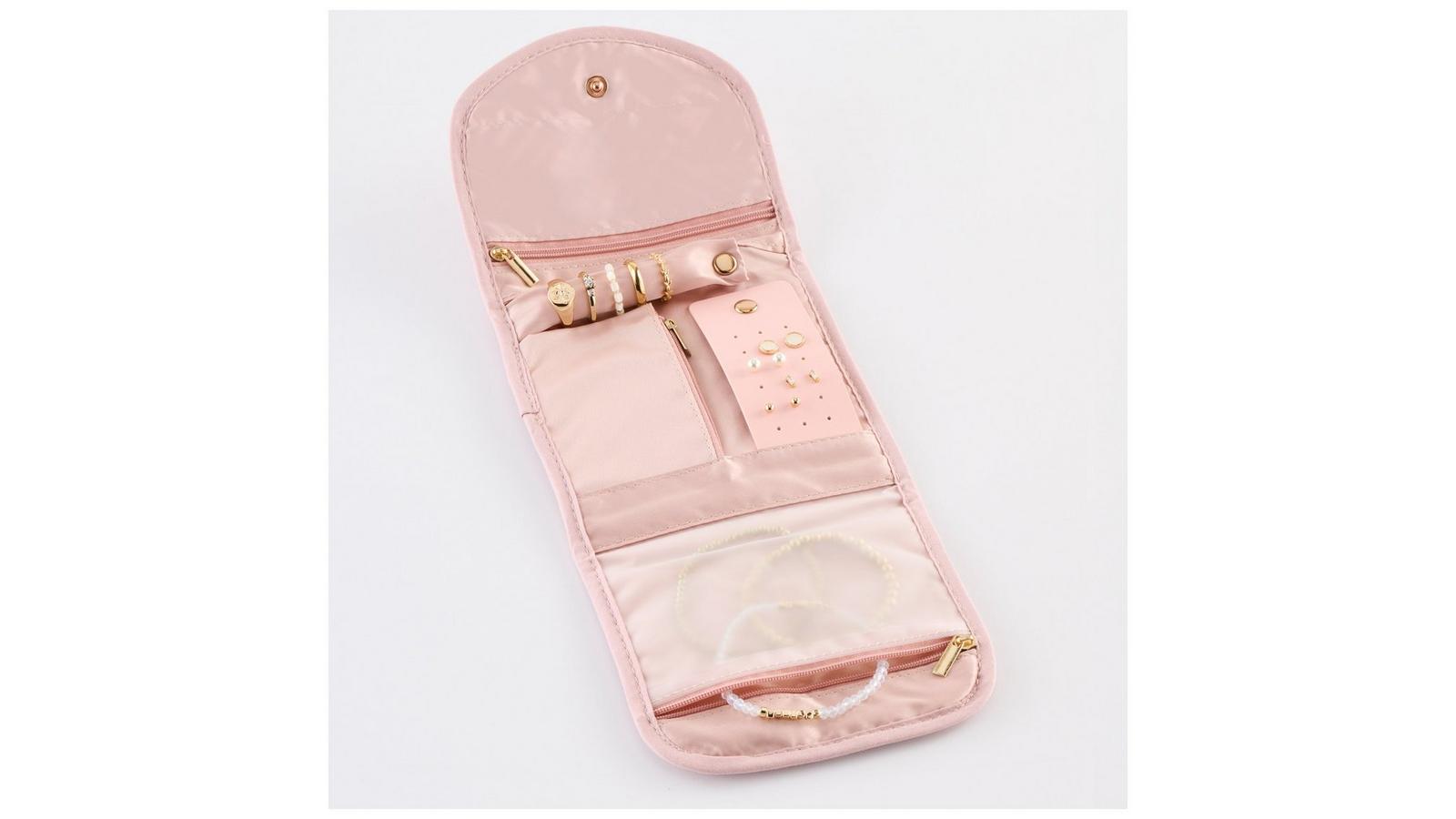 Pink Jewelry Storage Travel Pouch | Hobby Lobby | 2641314