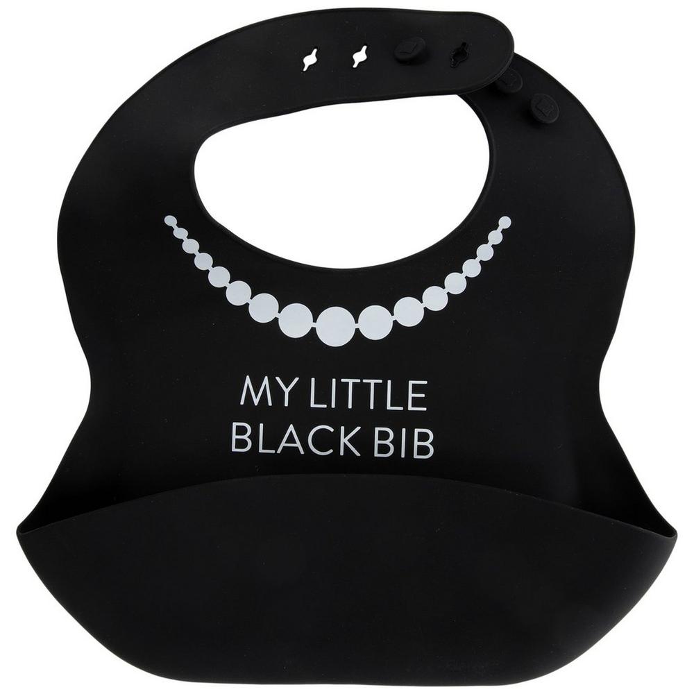 My Little Black Silicone Bib | Hobby Lobby | 2642320