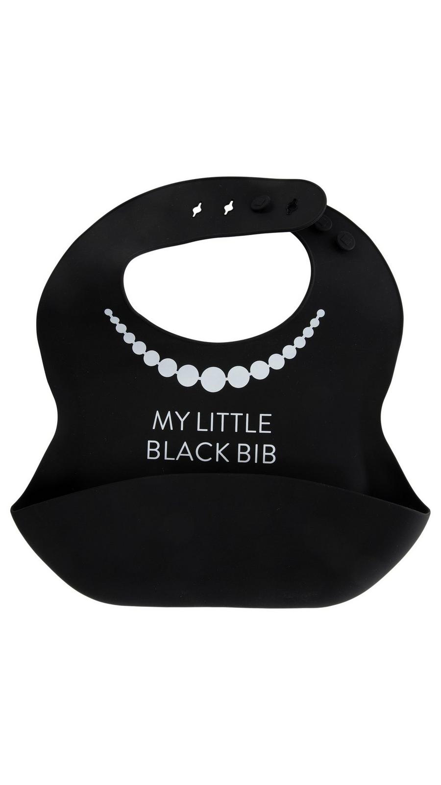 My Little Black Silicone Bib | Hobby Lobby | 2642320