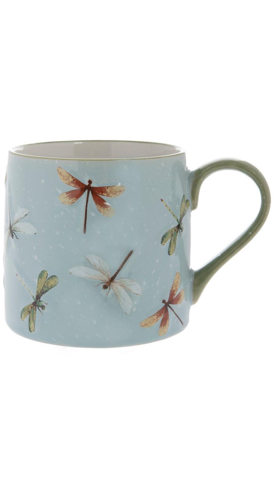 Blue & Green Embossed Dragonfly Mug | Hobby Lobby | 2642643