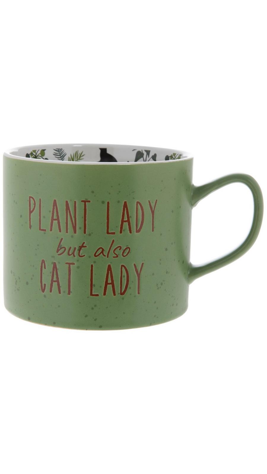 新品　cat's issue ホーロー　皿　　タンブラー　キャッツイシュー Plant & Cat Lady Mug | Hobby Lobby | 2642692