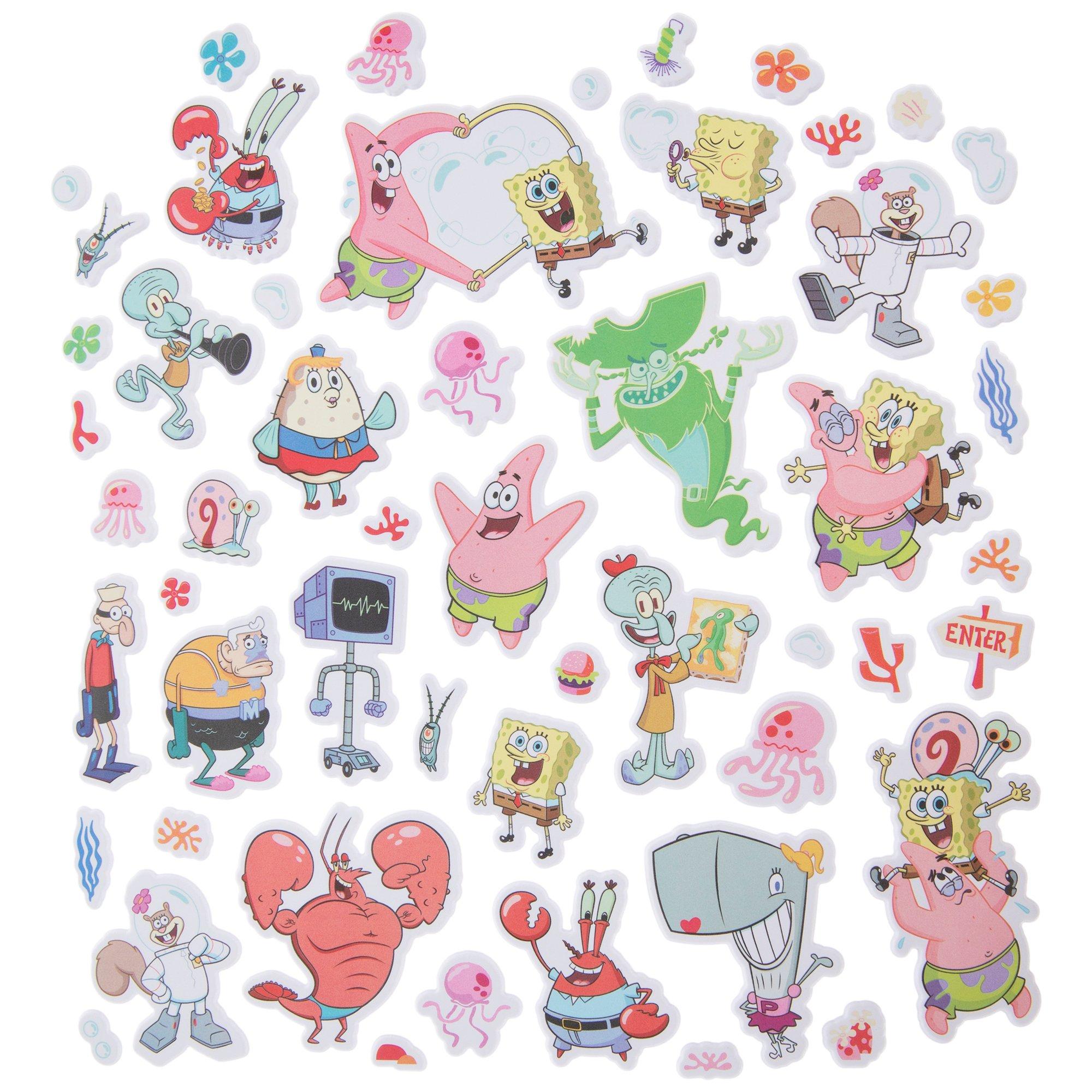 Spongebob Squarepants Stickers & Play Scenes | Hobby Lobby | 2642775