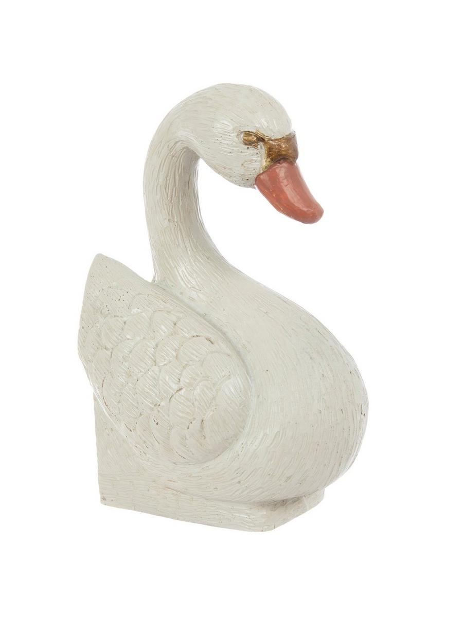 Off-White Swan Book End | Hobby Lobby | 2642874