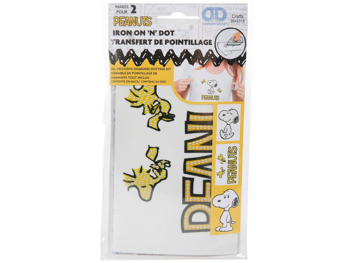 Peanuts Diamond Dotz Iron-On Transfer | Hobby Lobby | 2644318