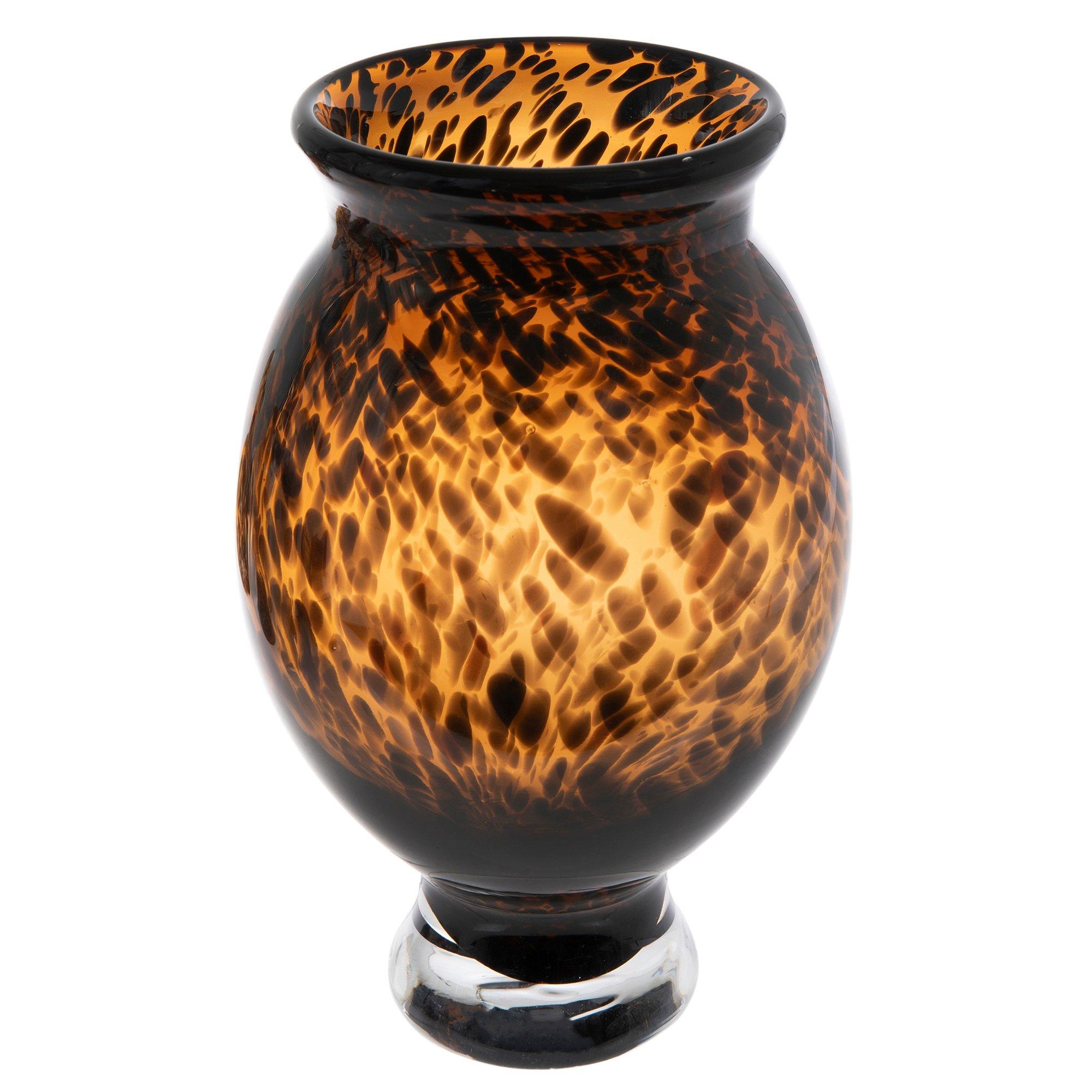 Tortoise Shell Glass Vase | Hobby Lobby