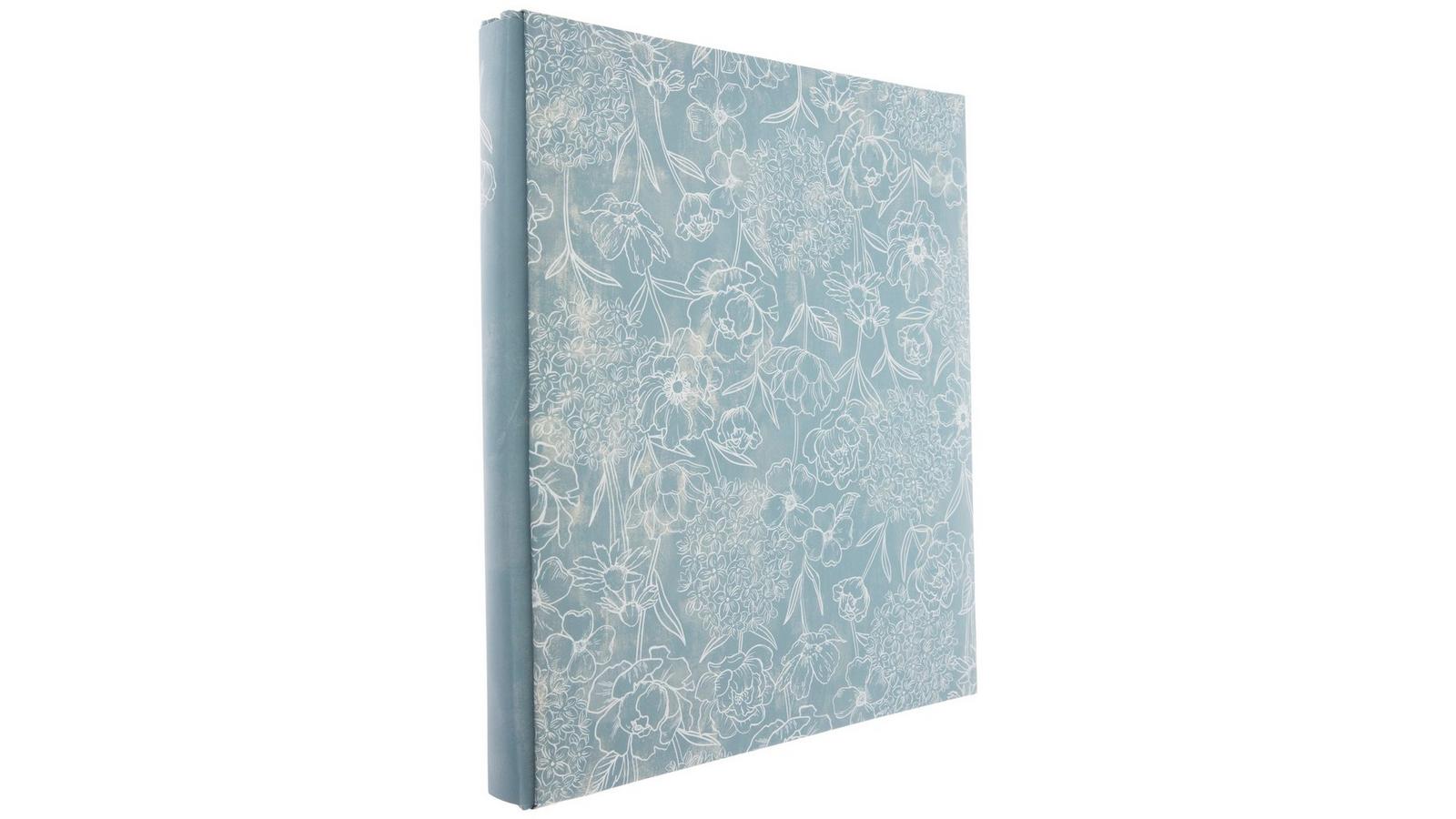 最後超希少!!Scrapbooks - Victorian, ６冊まとめ売り Dusty Blue Floral Post Bound Scrapbook Album - 8.5