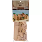 Old West Fort Wood Model Kit