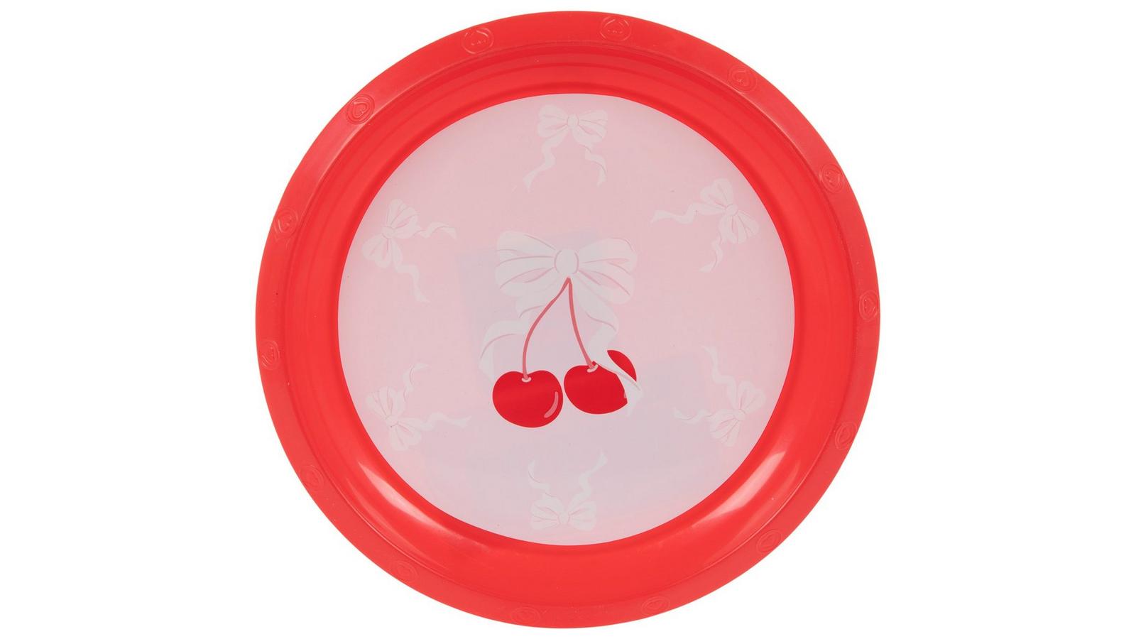 Red Cherries & Bows Plate | Hobby Lobby | 2648145
