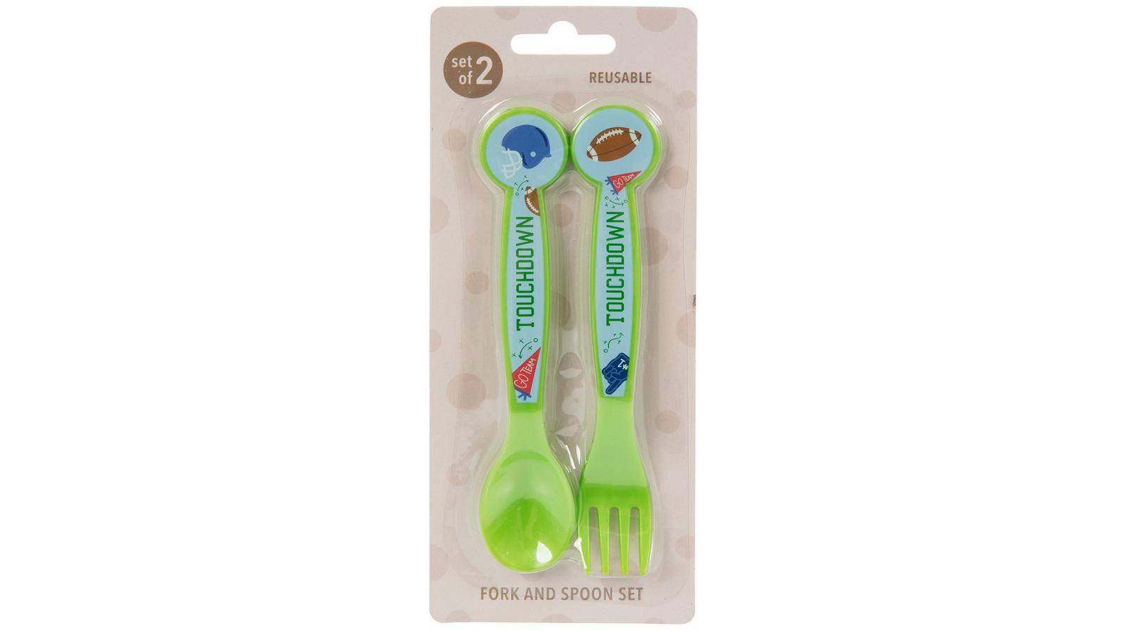 Touchdown Fork & Spoon Set | Hobby Lobby | 2648202