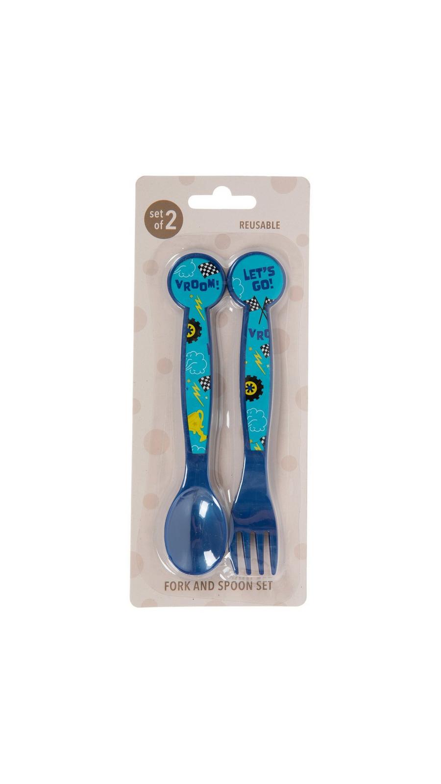 Monster Truck Fork & Spoon Set | Hobby Lobby | 2648517
