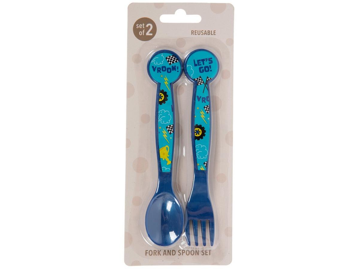 Monster Truck Fork & Spoon Set | Hobby Lobby | 2648517