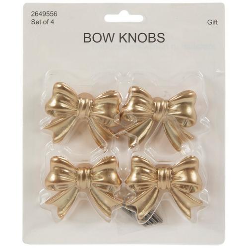 Gold Bow Knobs