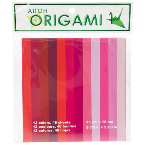 Reds Origami Paper
