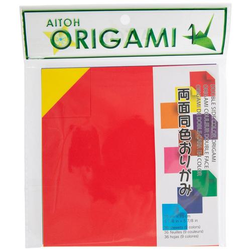 Multi-Color Double-Sided Origami Paper