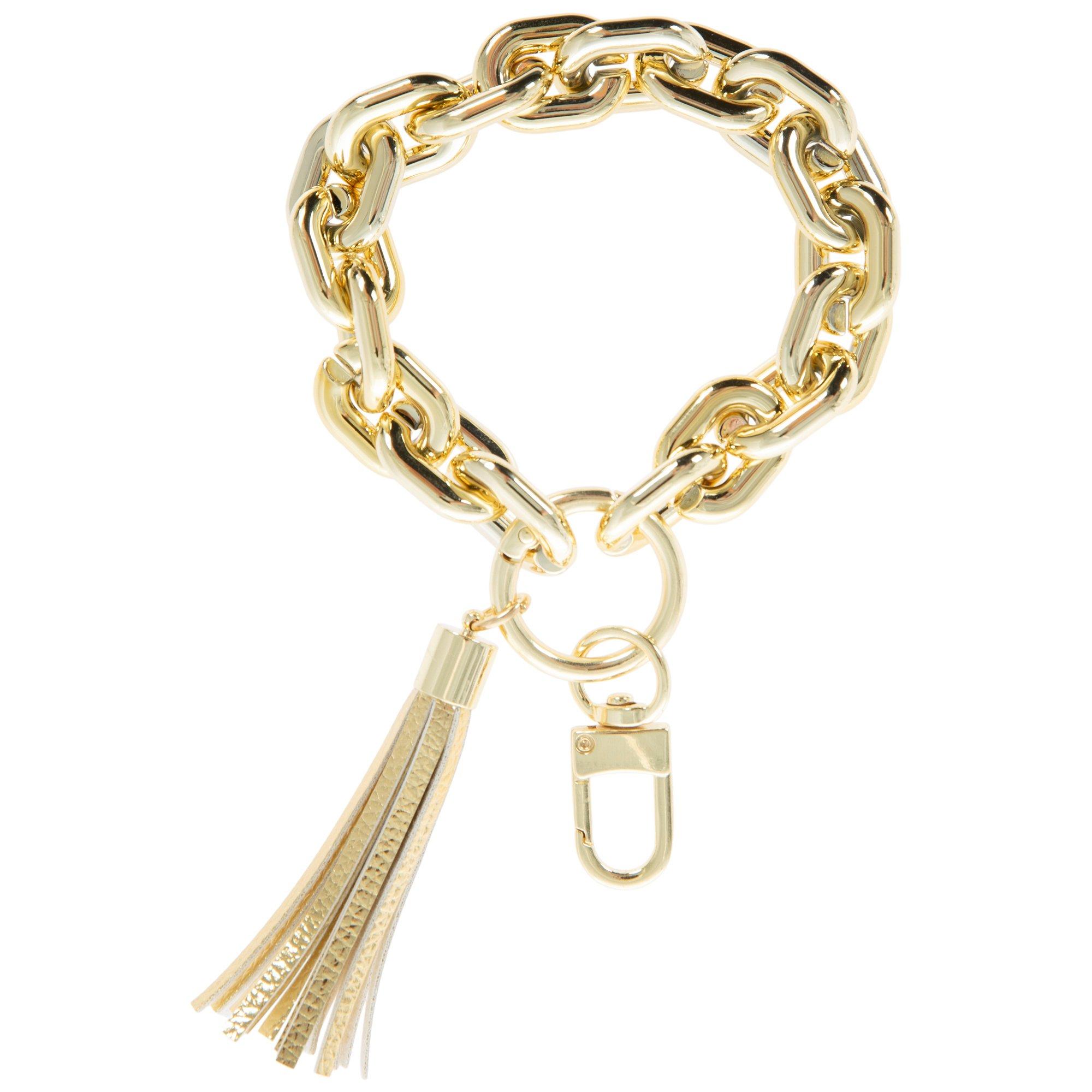 Gold Bracelet & Tassel Keychain | Hobby Lobby | 2652238