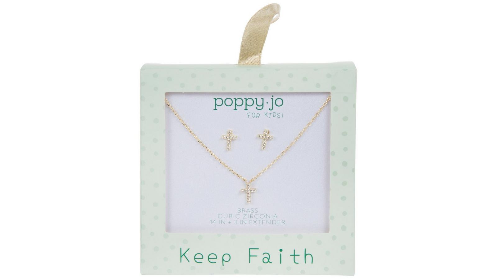 Cross Cubic Zirconia Necklace & Earrings | Hobby Lobby | 2655082