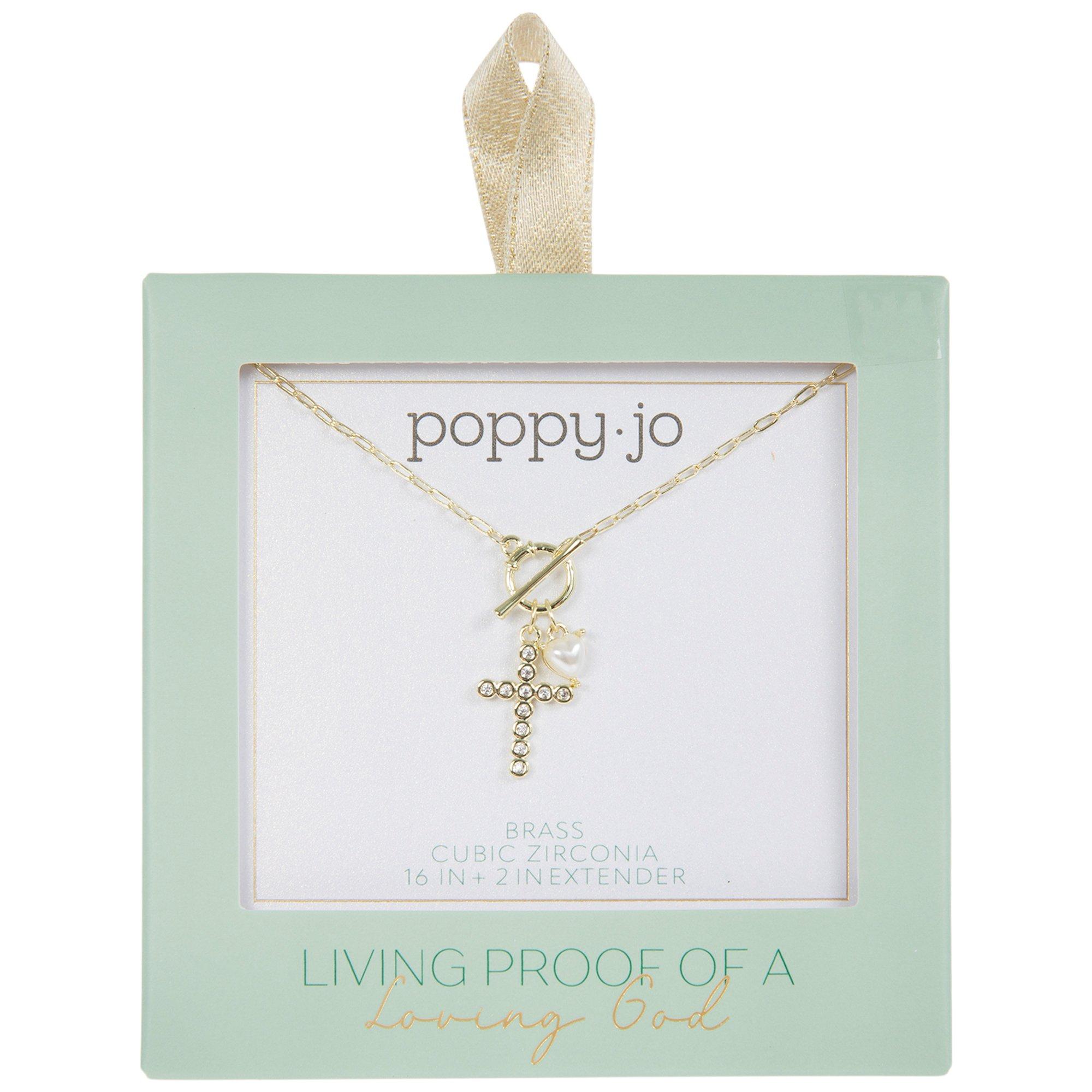 Cubic Zirconia Cross Necklace | Hobby Lobby | 2383735