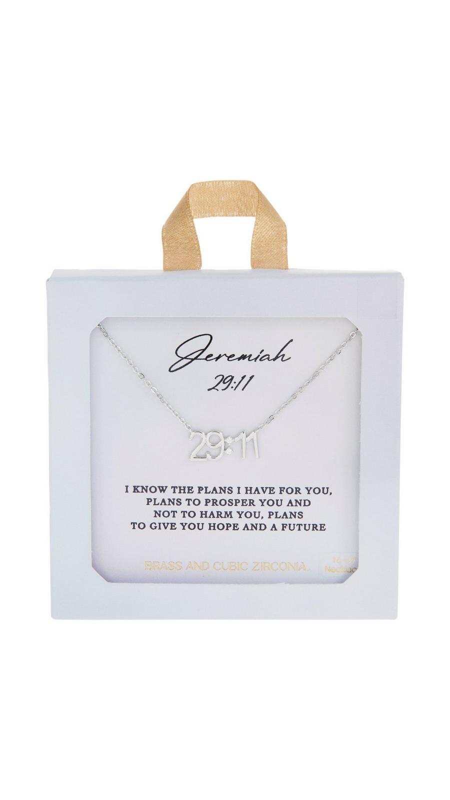 Jeremiah 29:11 Cubic Zirconia Necklace | Hobby Lobby | 2655306