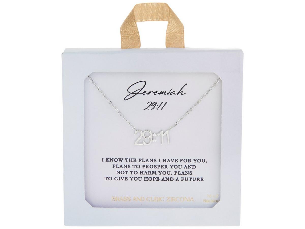 Jeremiah 29:11 Cubic Zirconia Necklace | Hobby Lobby | 2655306
