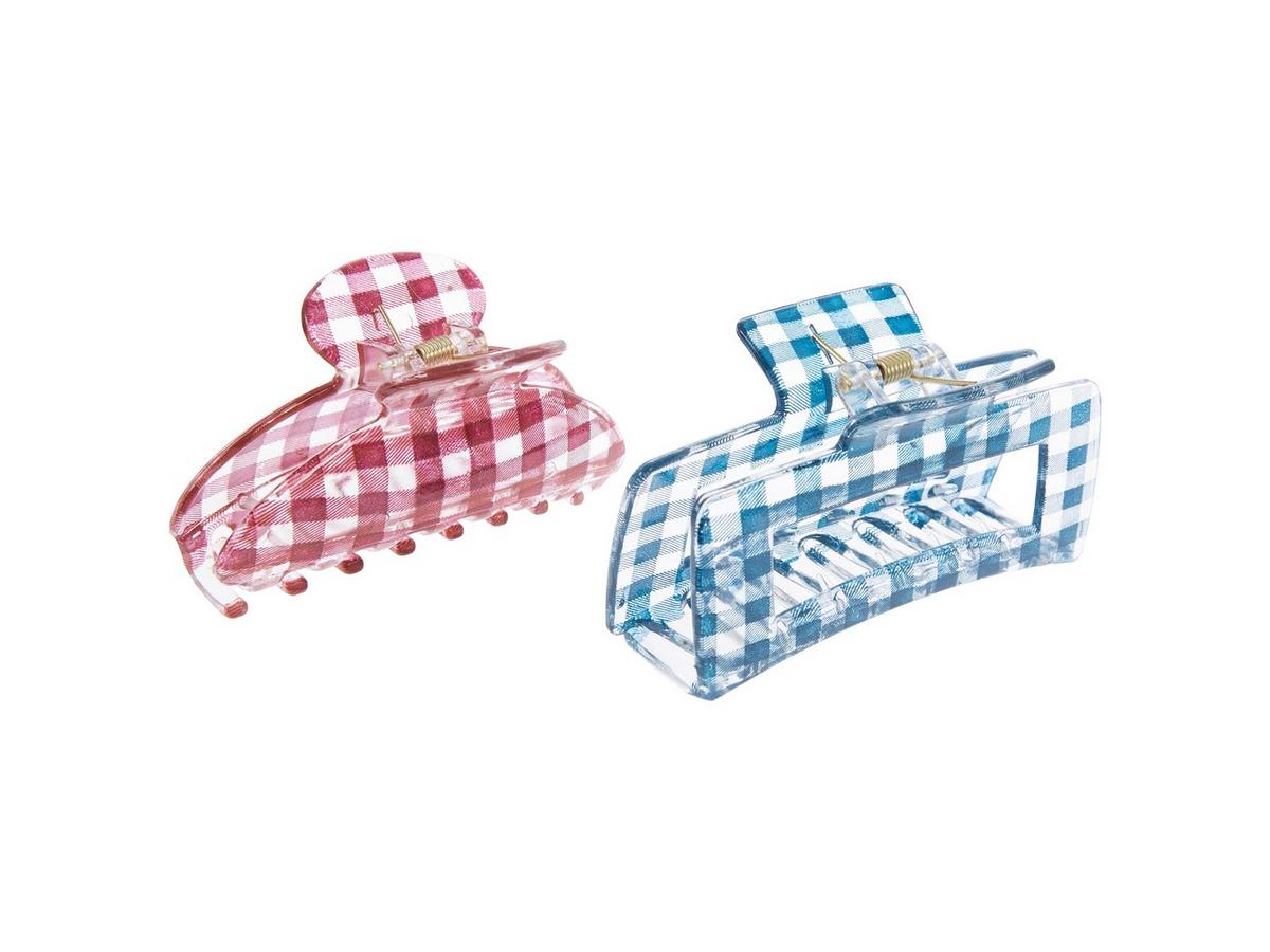 Red & Blue Gingham Claw Clips | Hobby Lobby | 2655991 display picture 1