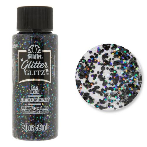Red - FolkArt Glitter Glitz Acrylic Paint