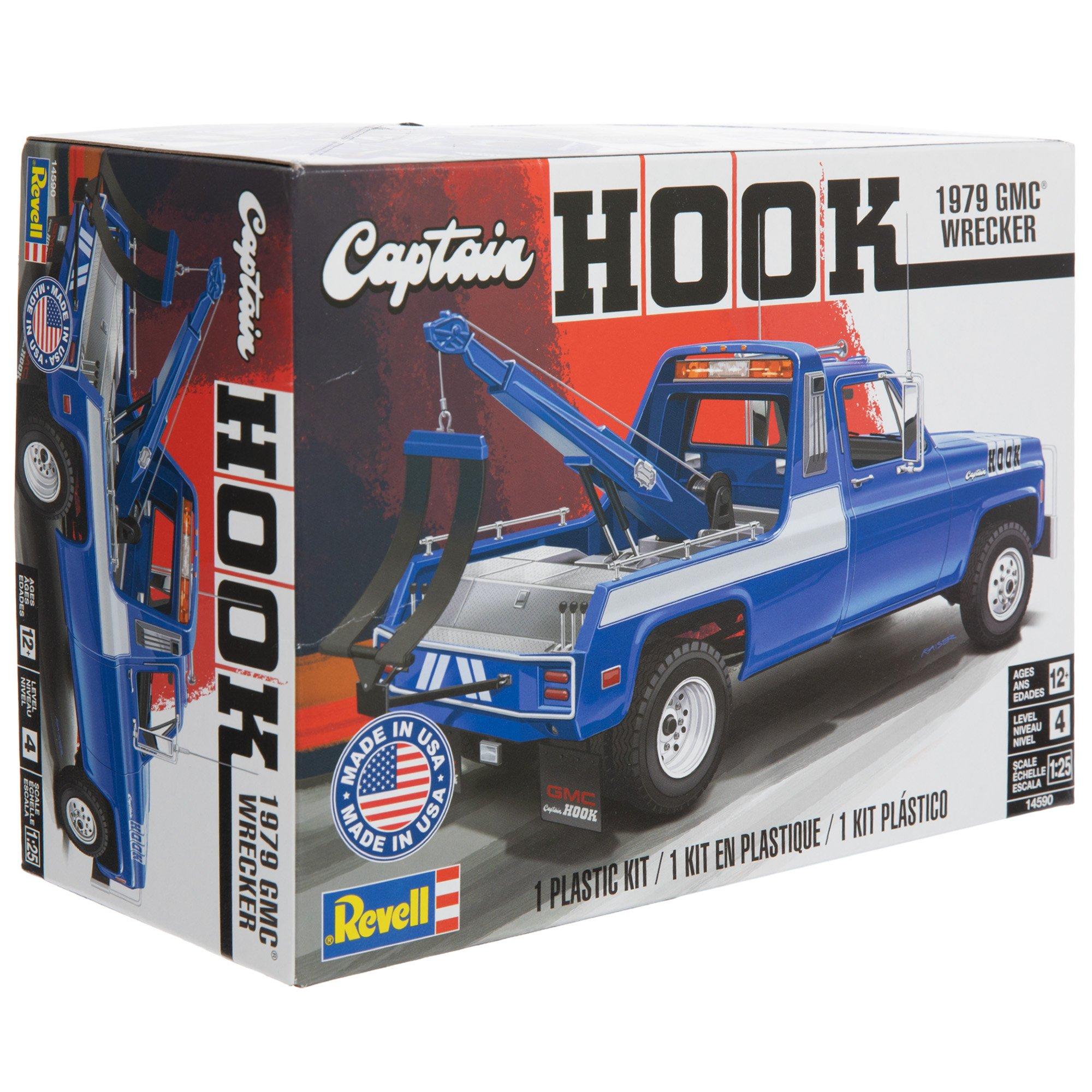 Blue 1979 GMC Wrecker Model Kit view 1