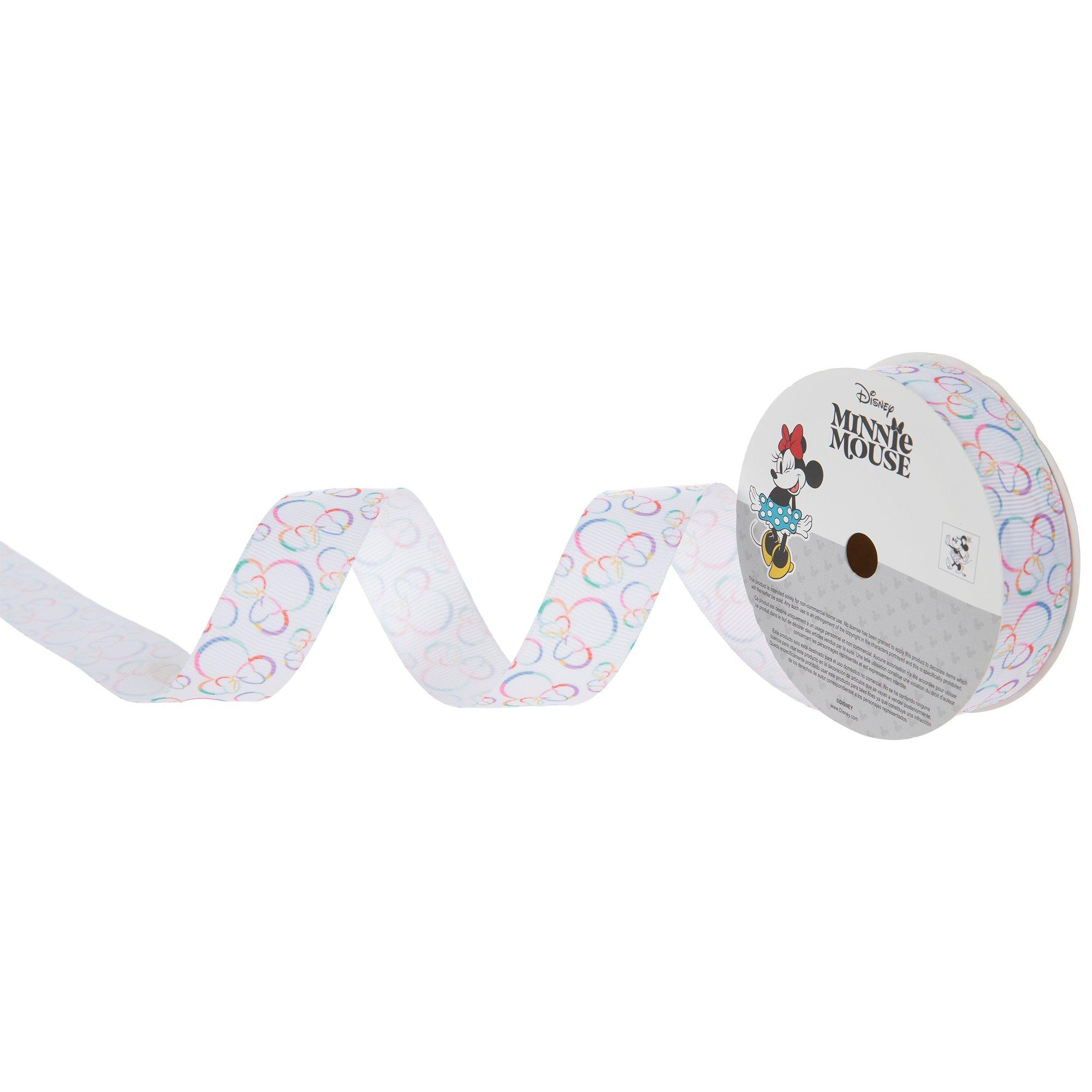 Minnie Mouse Grosgrain Ribbon - 7/8