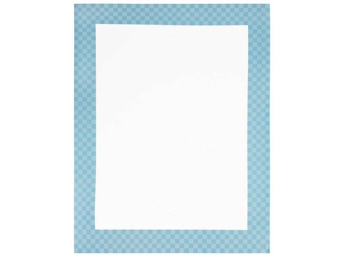 Blue Checkered Border Poster Board - 22
