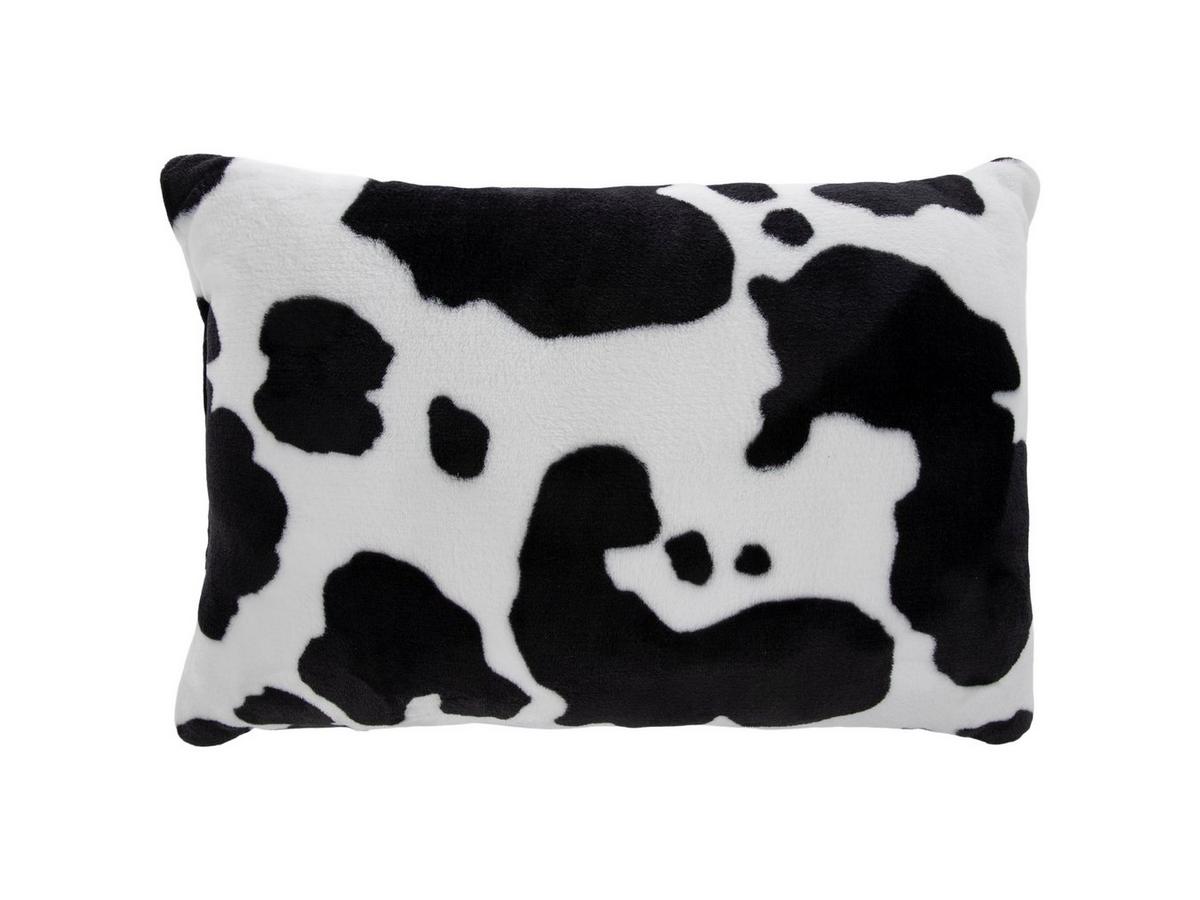 Cow Print Faux Fur Lumbar Pillow | Hobby Lobby | 2657542