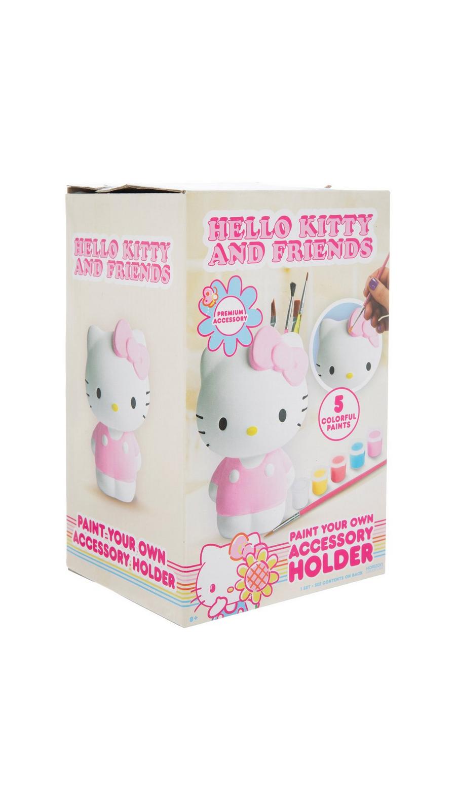 サンリオハローキティ⭐︎お部屋片付け＆お出かけルンルンアイテムグッズ❣️9点セット Hello Kitty Paint-Your-Own Accessory Holder Kit | Hobby Lobby