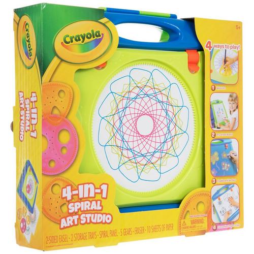 Crayola 4 In 1 Spiral Art Studio