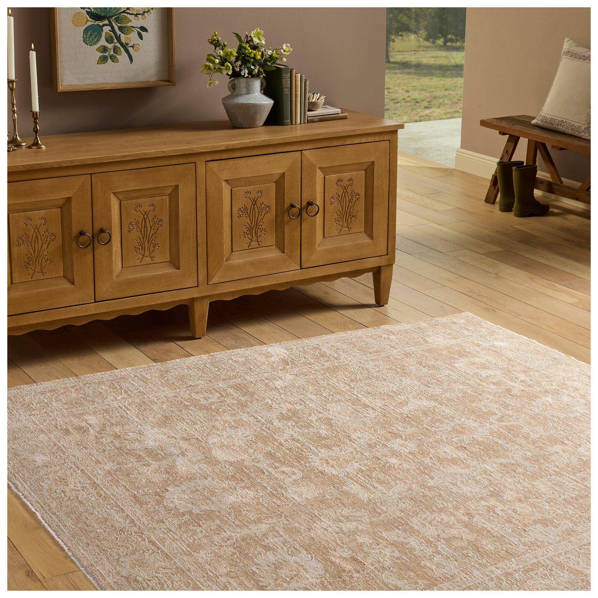 Scarlett Brown Traditional Area Rug | Hobby Lobby | 2659936