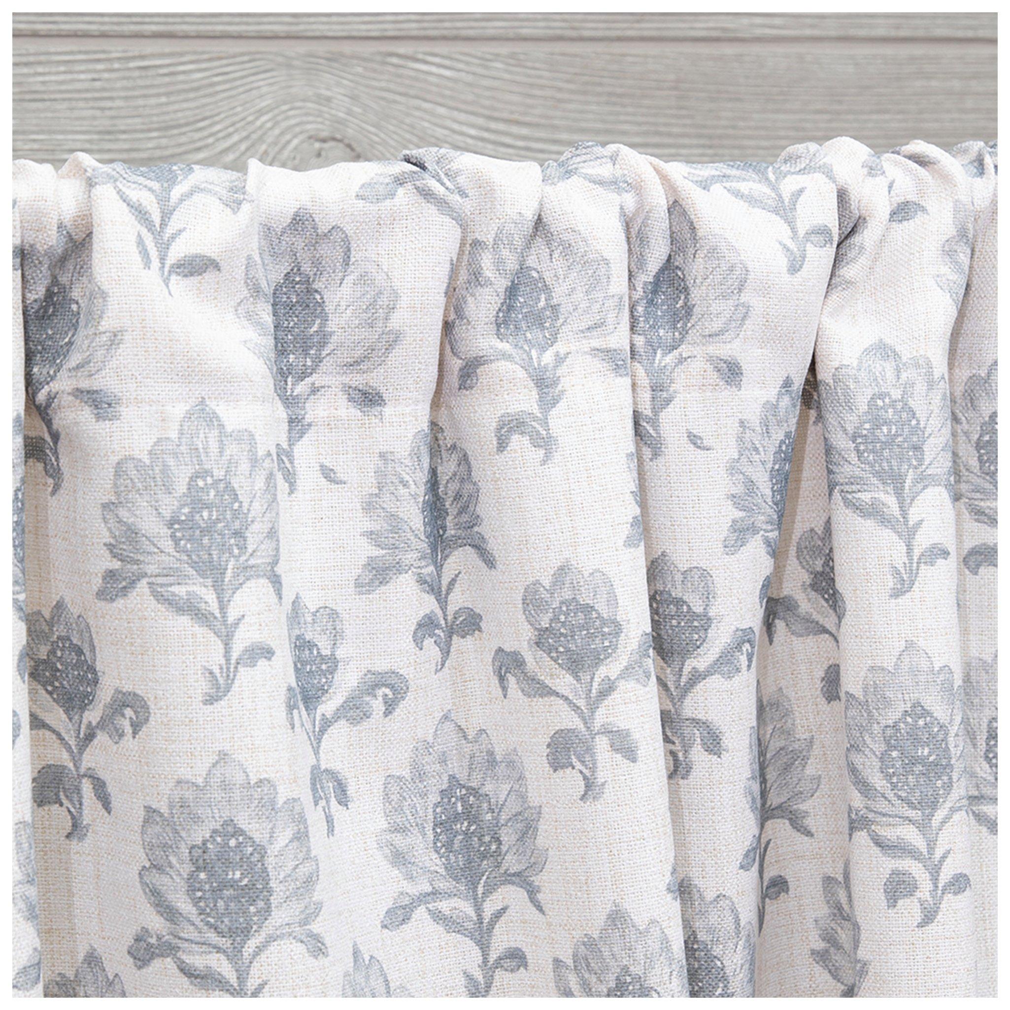 Floral Block Print Light Filtering Window Curtain | Hobby Lobby | 2661288