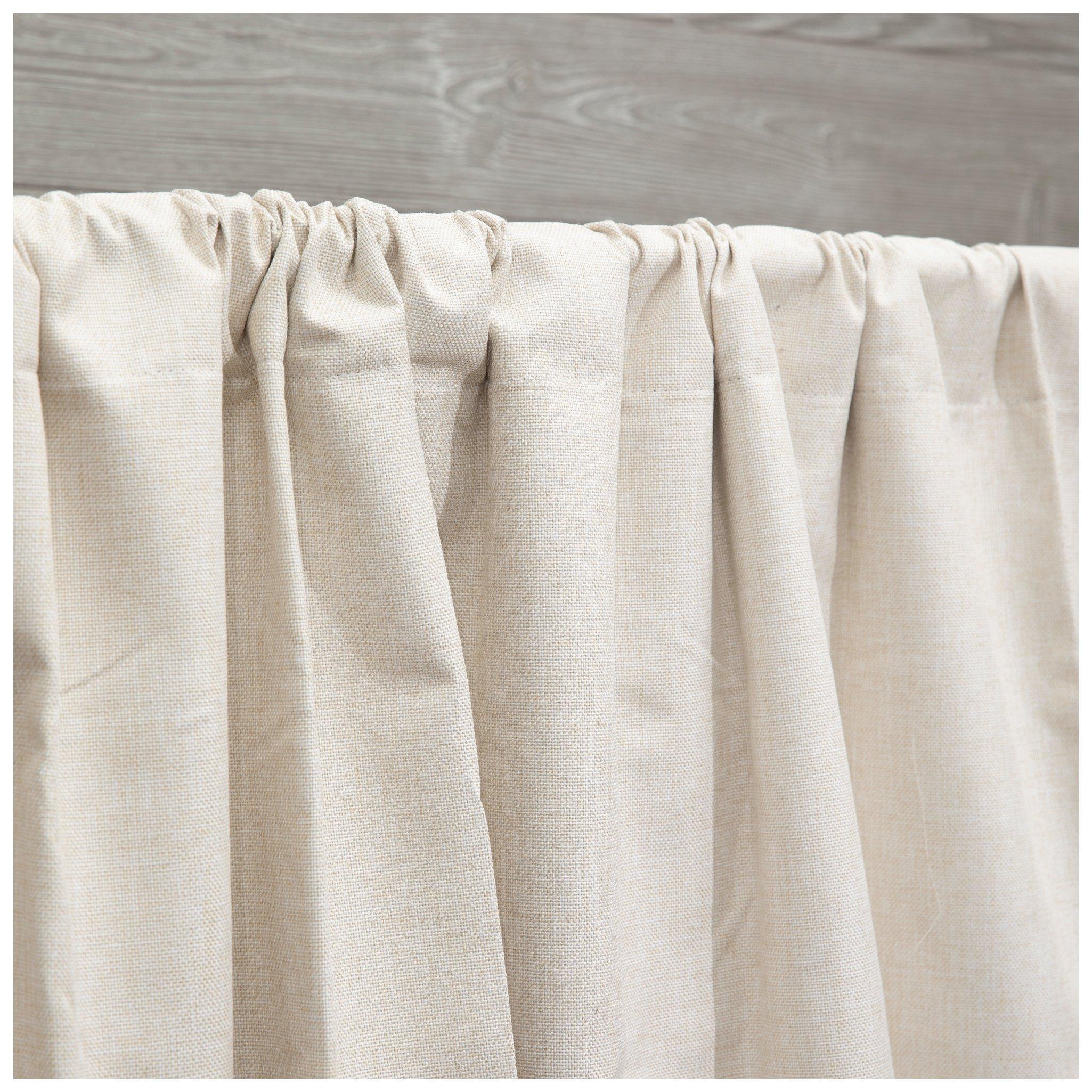 Beige Woven Blackout Curtain | Hobby Lobby | 2661692